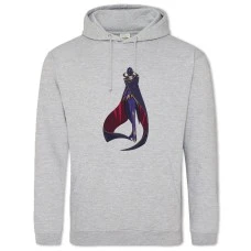 Hoodie with Print Code Geass Black Prince - 2XL grey