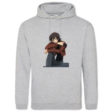 Hoodie with Print Code Geass Main Hero - 2XL grey