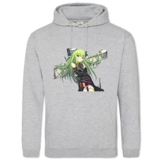 Hoodie with Print Code Geass Forest Witch - 2XL grey