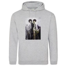 Hoodie with Print Code Geass Main Characters - 2XL grey