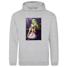 Hoodie with Print Code Geass Cc Hero - 2XL grey