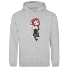 Hoodie with Print Code Geass Kallen With Desert - 2XL grey