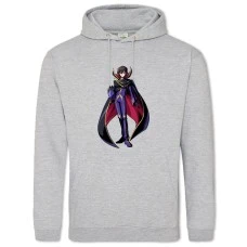 Hoodie with Print Code Geass Lelouch Lamperouge Prince - 2XL grey
