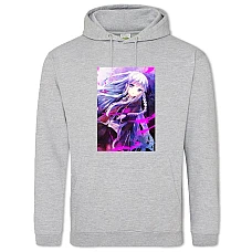 Hoodie with Print Danganronpa Kyoko Kirigiri Hero - 2XL grey