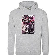 Hoodie with Print Danganronpa Selestia - 2XL grey