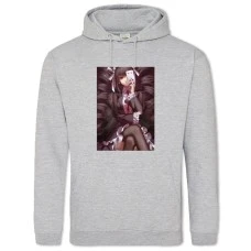 Hoodie with Print Danganronpa Azart Version - 2XL grey