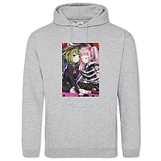 Hoodie with Print Danganronpa Little Girls - 2XL grey