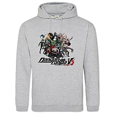 Hoodie with Print Danganronpa All Heroes - 2XL grey