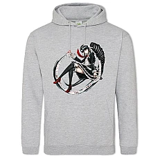 Hoodie with Print Danganronpa Ludenberg Celestia - 2XL grey