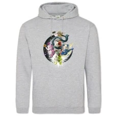 Hoodie with Print Danganronpa Monokubs - 2XL grey