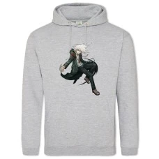Hoodie with Print Danganronpa Hero Boy - 2XL grey