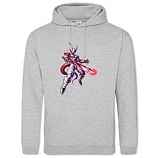 Hoodie with Print Dragon Ball Cosmo Hero - 2XL grey