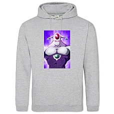 Hoodie with Print Dragon Ball Cute Monster - 2XL grey