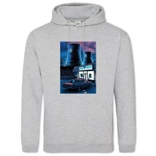 Hoodie with Print The Simpsons Kwik E Mart - 2XL grey