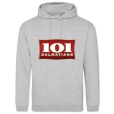 Худі з принтом 101 Далматинець Логотип - 2XL сірий
