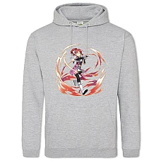 Hoodie with Print Sword Art Online Kureha - 2XL grey