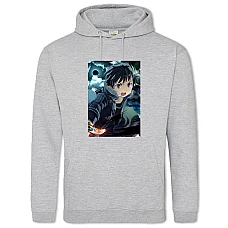 Hoodie with Print Sword Art Online Kirito - 2XL grey
