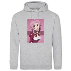 Hoodie with Print Sword Art Online Rika Shinozaki - 2XL grey
