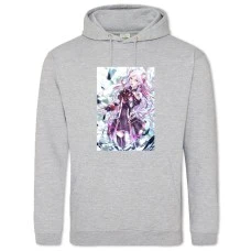 Hoodie with Print Sword Art Online Yuna Hero - 2XL grey
