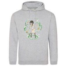 Hoodie with Print Sword Art Online Shy Girl - 2XL grey