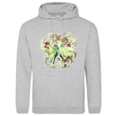 Hoodie with Print Sword Art Online Girl Beautiful - 2XL grey