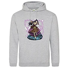 Hoodie with Print Sword Art Online Lovely Fighter - 2XL grey