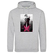 Hoodie with Print D.Gray-Man Print - 2XL grey