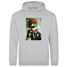 Hoodie with Print D.Gray-Man Lavi Bookman - 2XL grey