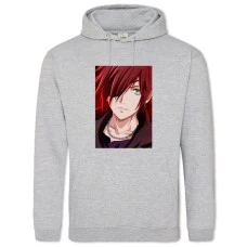 Hoodie with Print D.Gray-Man Lavi Bookman Hero - 2XL grey