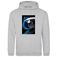 Hoodie with Print D.Gray-Man Hero Print - 2XL grey