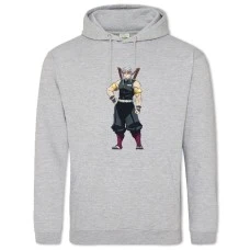 Hoodie with Print Demon Slayer Kimetsu No Yaiba Tengen Uzui - 2XL grey