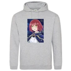 Hoodie with Print Akagami No Shirayukihime Hero - 2XL grey