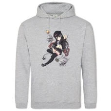 Hoodie with Print Azur Lane Hero Print 0002 - 2XL grey
