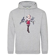 Hoodie with Print Azur Lane Hero Print 0006 - 2XL grey