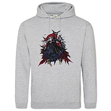 Hoodie with Print Azur Lane Hero Print 0010 - 2XL grey