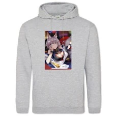 Hoodie with Print Azur Lane Hero Print 0015 - 2XL grey