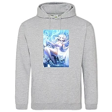 Hoodie with Print Azur Lane Hero Print 0016 - 2XL grey