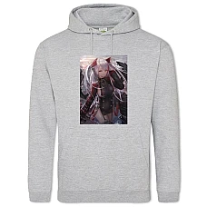 Hoodie with Print Azur Lane Hero Print 0018 - 2XL grey