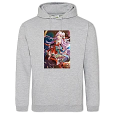 Hoodie with Print Azur Lane Hero Print 0020 - 2XL grey