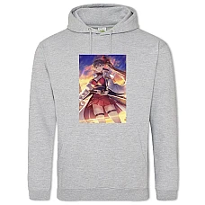 Hoodie with Print Azur Lane Hero Print 0026 - 2XL grey