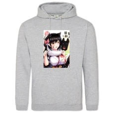 Hoodie with Print Azur Lane Hero Print 0028 - 2XL grey