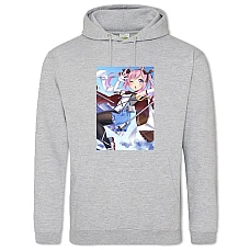 Hoodie with Print Azur Lane Hero Print 0030 - 2XL grey