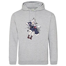 Hoodie with Print Azur Lane Hero Print 0033 - 2XL grey
