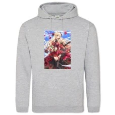 Hoodie with Print Azur Lane Hero Print 0038 - 2XL grey