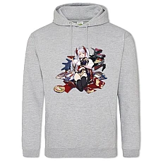 Hoodie with Print Azur Lane Hero Print 0041 - 2XL grey