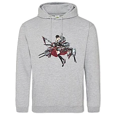 Hoodie with Print Azur Lane Hero Print 0051 - 2XL grey