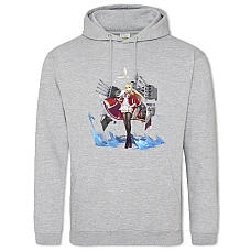 Hoodie with Print Azur Lane Hero Print 0060 - 2XL grey