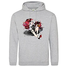 Hoodie with Print Azur Lane Hero Print 0063 - 2XL grey