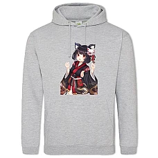 Hoodie with Print Azur Lane Hero Print 0071 - 2XL grey