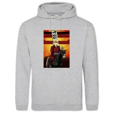 Худі з принтом Наруто Прикольний Принт - 2XL сірий